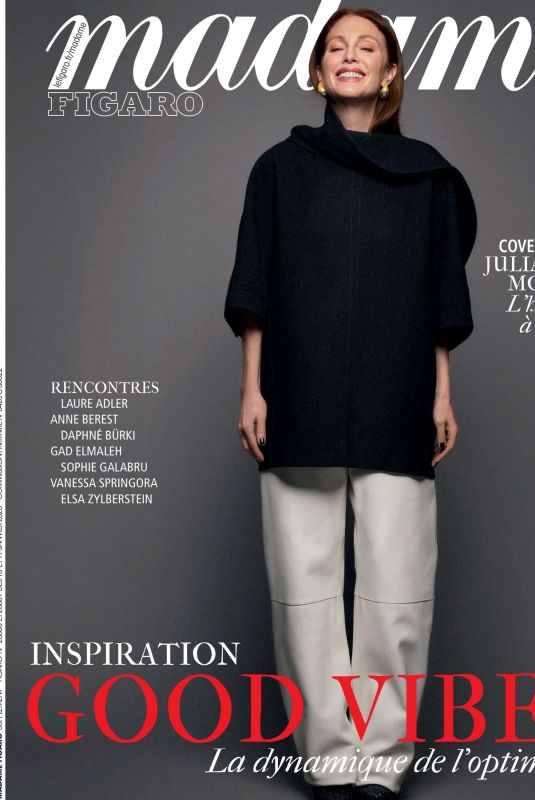 JULIANNE MOORE in Madame Figaro,January 2025