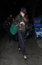 KAIA GERBER Leaves Theater Debut in Los Angeles 01/26/2025