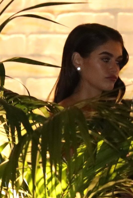 KAIA GERBER Leaves W Magazine Best Performances Party at Chateau Marmont 01/04/2025