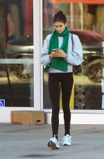 KAIA GERBER Out After Having a Spa Treatment in Los Angeles 01/21/2025