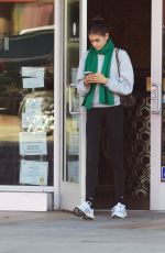 KAIA GERBER Out After Having a Spa Treatment in Los Angeles 01/21/2025