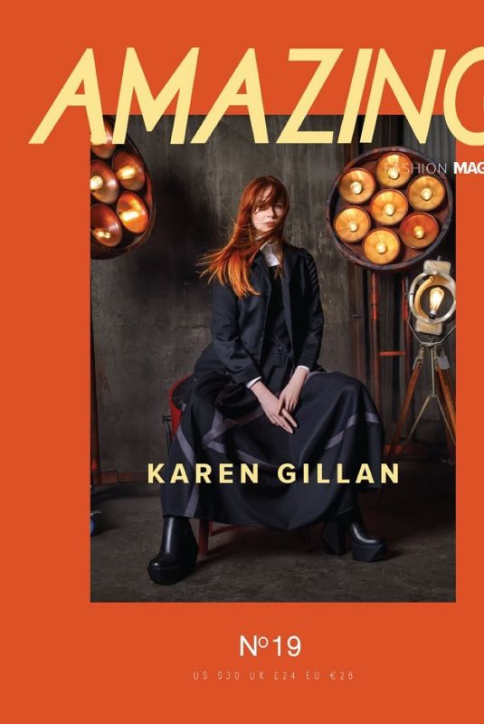 KAREN GILLAN for The Amazing Magazine 2025, Issue No.19