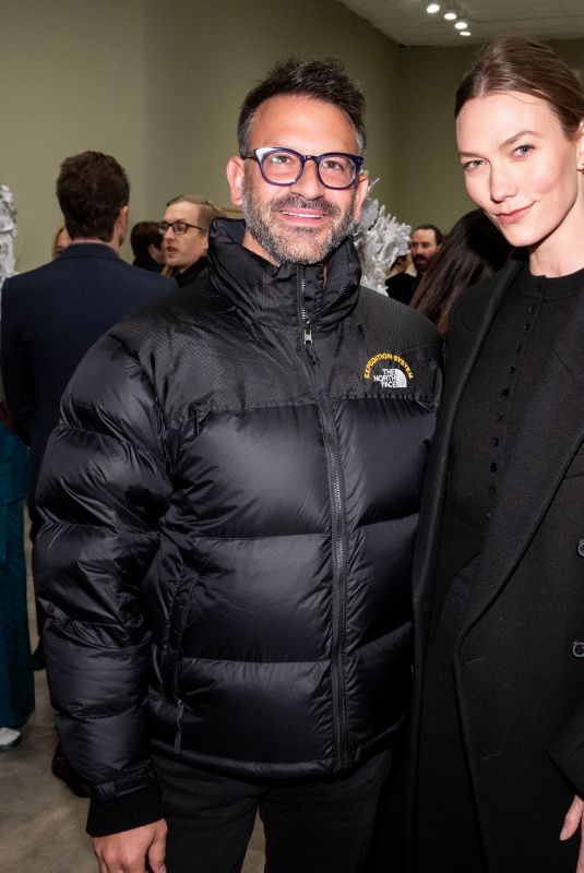 KARLIE KLOSS at Setsuko: Kingdom of Cats Exhibition Opening and Party in New York City 01/15/2025