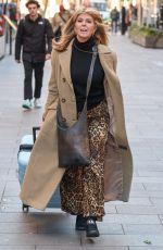 KATE GARRAWAY Arrive at Smooth Radio in London 01/30/2025