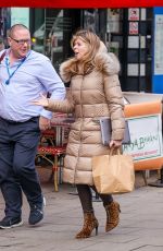 KATE GARRAWAY Leaves Global Radio Studios in London 01/20/2025