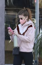 KATE MARA Leaves Pilates Class in Los Feliz 01/23/2025