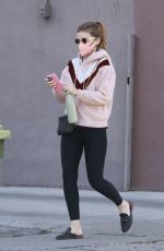 KATE MARA Leaves Pilates Class in Los Feliz 01/23/2025