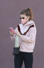KATE MARA Leaves Pilates Class in Los Feliz 01/23/2025