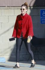 KATE MARA Out and About in Los Feliz 01/26/2025