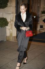 KATE MOSS at Ritz During Paris Fashion Week in Paris 01/24/2025