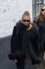 KATE MOSS Out with Her Daughter LILA GRACE MOSS Celebrates Her 51st Birthday 01/16/2025