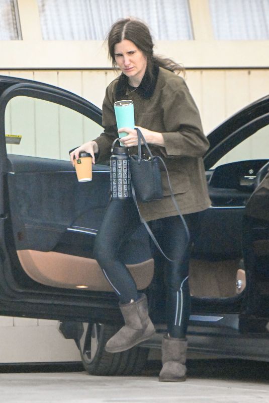 KATHRYN HAHN Out and About in Los Angeles 01/25/2025