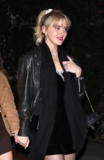 KATHRYN NEWTON and EMILIA JONES Leaves a Golden Globes After-party in Hollywood 01/05/2025
