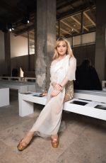 KATHRYN NEWTON at Georges Chakra Haute Couture Spring-Summer 2025 Show at Paris Fashion Week 01/28/2025
