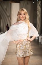 KATHRYN NEWTON at Georges Chakra Haute Couture Spring-Summer 2025 Show at Paris Fashion Week 01/28/2025