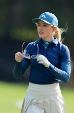 KATHRYN NEWTON at Hero Dubai Desert Classic in Dubai 01/14/2025