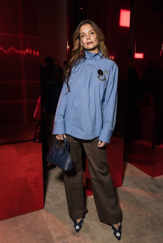KATIE HLMES at Patou Fashion Show at Paris Fashion Week 01/26/2025