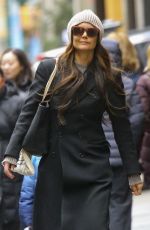 KATIE HOLMES Arrives at Barrymore Theatre in New York City 01/18/2025