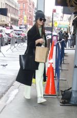 KATIE HOLMES Out and About in New York City 01/11/2025