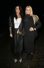 KATIE PRICE and KERRY KATON Night Out at San Carlo Restaurant in Cheshire 01/12/2025