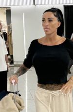 KATIE PRICE Arrives in Turkey 01/23/2025