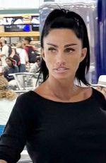 KATIE PRICE Arrives in Turkey 01/23/2025
