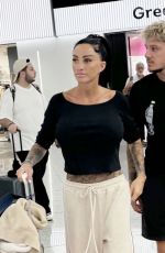 KATIE PRICE Arrives in Turkey 01/23/2025
