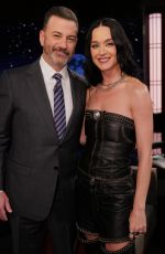 KATY PERRY at Jimmy kimmel Live 01/29/2025