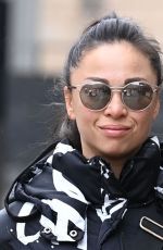 KATYA JONES Out in Sheffield Ahead of Strictly Come Dancing Live Tour 01/20/2025