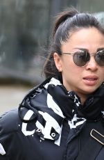 KATYA JONES Out in Sheffield Ahead of Strictly Come Dancing Live Tour 01/20/2025