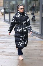 KATYA JONES Out in Sheffield Ahead of Strictly Come Dancing Live Tour 01/20/2025