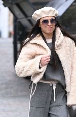 KATYA JONES Out in Sheffield Ahead of Strictly Come Dancing Live Tour 01/21/2025