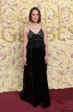 KEIRA KNIGHTLEY at 82nd Annual Golden Globes Awards in Beverly Hills 01/05/2025