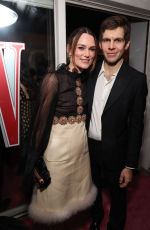 KEIRA KNIGHTLEY at W Magazine Best Performances Party in Los Angeles 01/04/2025