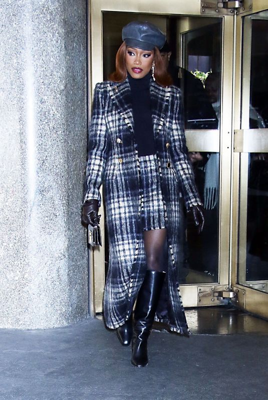 KEKE PALMER Arrives at Late Night with Seth Meyers in New York 01/16/2025
