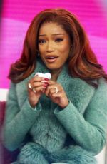 KEKE PALMER Promotes One of Them Days on NBC