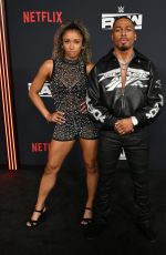 KELANI JORDAN at WWE Monday Night RAW Premiere at Intuit Dome in Inglewood 01/06/2025
