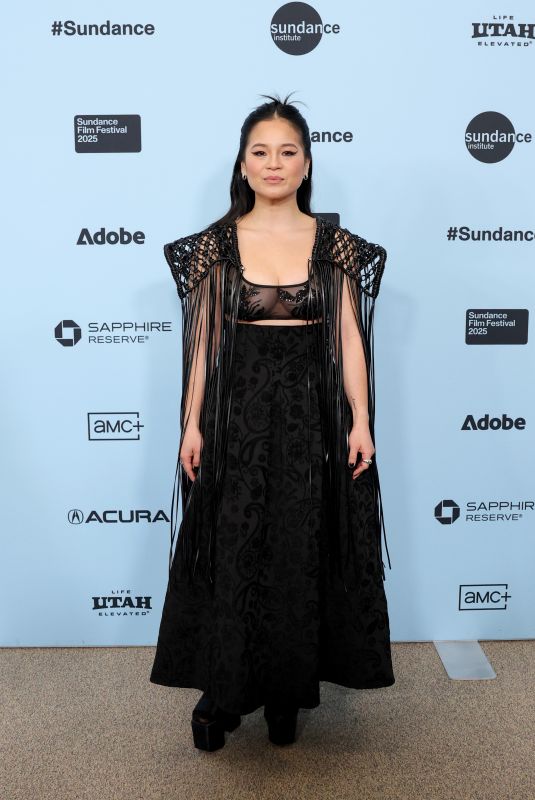 KELLY MARIE TRAN at The Wedding Banquet Premiere at 2025 Sundance Film Festival in Park City 01/27/2025