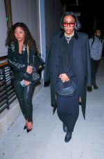 KELLY ROWLAND Out for Dinner with a Friend at Marea Italian Restaurant in Beverly Hills 01/24/2025