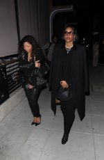 KELLY ROWLAND Out for Dinner with a Friend at Marea Italian Restaurant in Beverly Hills 01/24/2025