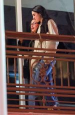 KENDALL JENNER and HAILEY BIEBER Out for Dinner at Sushi Park with Friends in Los Angeles 01/07/2025