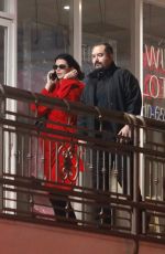 KENDALL JENNER and HAILEY BIEBER Out for Dinner at Sushi Park with Friends in Los Angeles 01/07/2025