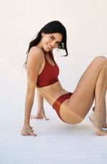 KENDALL JENNER in Satin Sleepwear for Calvin Klein