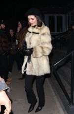 KENDALL JENNER Leaves Dinner at Matsuhisa Japanese Restaurant in Aspen 01/16/2025