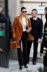 KENDALL JENNER Leaves Schiaparelli Haute Couture S/S 