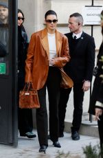 KENDALL JENNER Leaves Schiaparelli Haute Couture S/S 