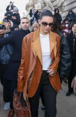 KENDALL JENNER Leaves Schiaparelli Spring 2025 Couture Show in Paris 01/27/2025