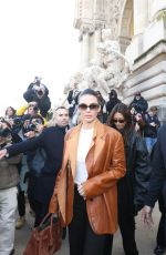 KENDALL JENNER Leaves Schiaparelli Spring 2025 Couture Show in Paris 01/27/2025