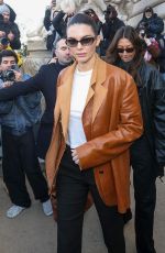 KENDALL JENNER Leaves Schiaparelli Spring 2025 Couture Show in Paris 01/27/2025