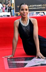 KERRY WASHINGTON Honored With A Star On The Hollywood Walk Of Fame in Los Angeles 01/02/2025
